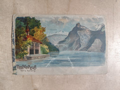 Postcard Postcard Tellskapelle Tells Sprung Switzerland F22