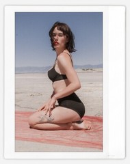 Art model Olive Glass Instax Wide Instant Film Print