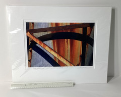 Fine Art Photograph Line and Shadow Silo Study Signed & Framed Limited Edition