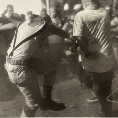 Photograph Silver Gelatin Print Janine Gordon 20×24″ B/W Mosh Pit SkinHead Skank