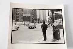 Vintage from 1960`s Collection 10 pc. B&W Photographs » Streets of Chicago «