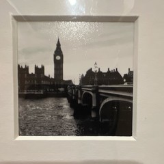 Banksy photos, London Landmarks Photographs Set of 12 Matted Color Prints