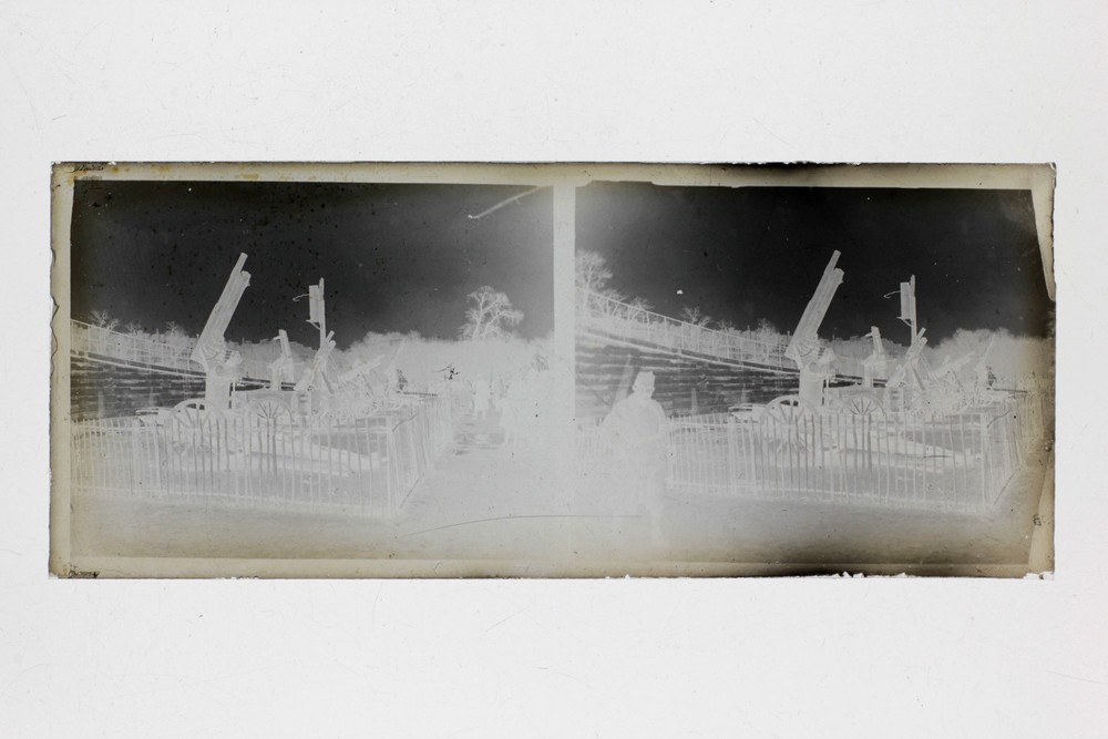 Canon’s War 14-18 Glass Plate Stereo Negative Vintage PL33L12P7