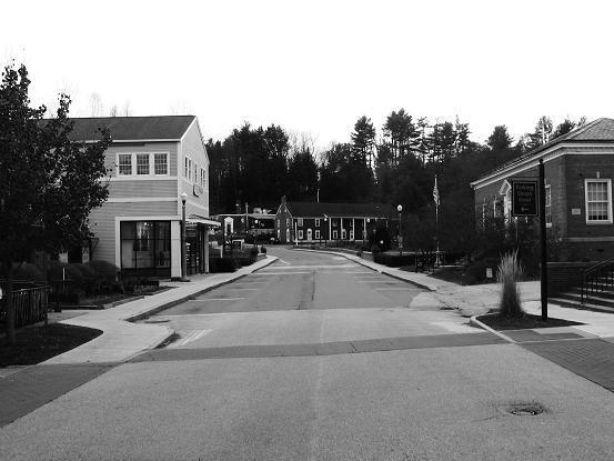 G-S-4 Ghost Town Photo (3 Monochromatic Shades, 3 Sizes Available)