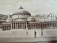 2 Album Photo by Giacomo Brogi Circa 1870 Naples Napoli Italy 25x19cm (7+8)