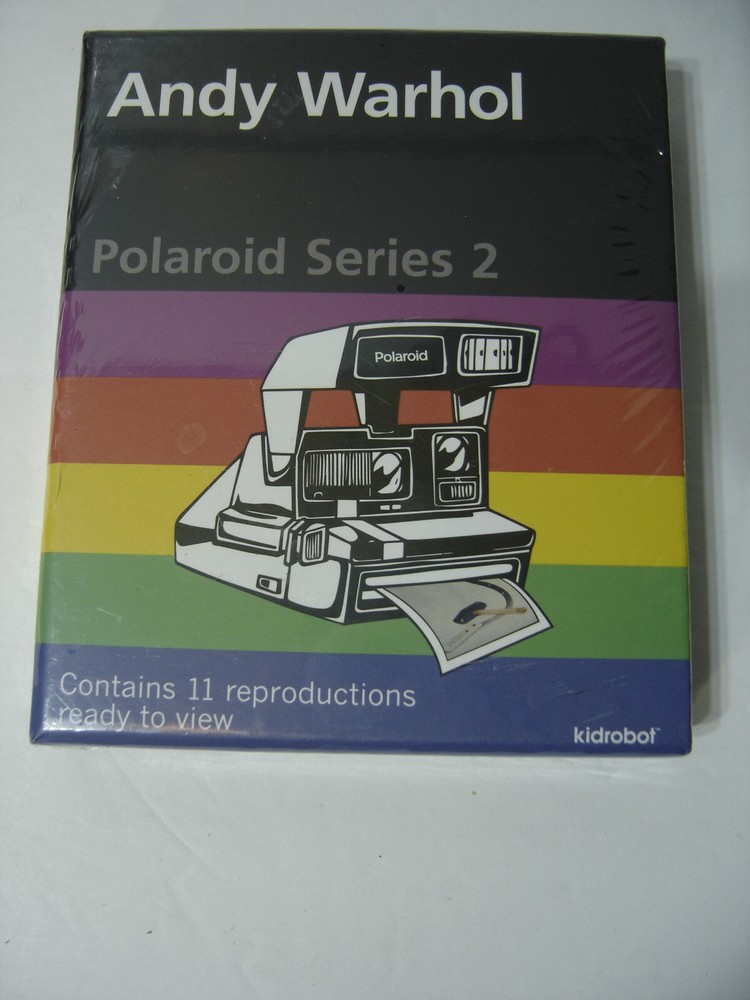 KIDROBOT Andy Warhol Polaroid Series 2 Set (11 Polaroid Prints) NEW