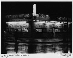 Tom Palazzolo Signed Photo «Hot Dog Stand Clark & Illinois Street» 1963 Chicago