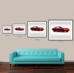 Classic Cars – 1964 Ferrari GTO 250 – Print