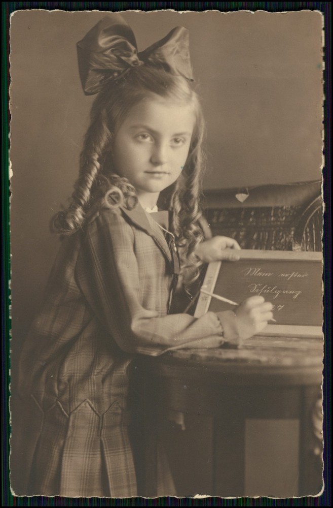 12x Real Photo Postcard – School Children Boy Girl Portrait Class – 1910s 1930s