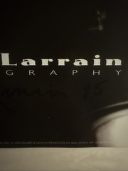 Gilles Larrain Photography The Legend Miles Davis Poster Signed and Dated 1995