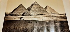 Francis Frith Poster The Pyramids of El-Geezeh from the Southwest
