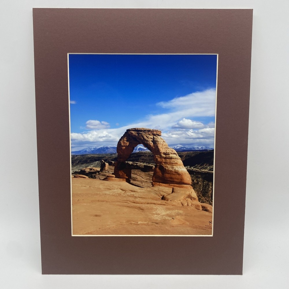 Matted Southwest Landscape Photo Print 11 X 14 Wall Art Gallery Decor