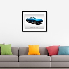 Classic Cars – 1965 Chevrolet Corvette in Nassau Blue – Muscle Car