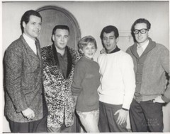 One of the last Pictures of Buddy Holly and the Big Bopper at last Concert