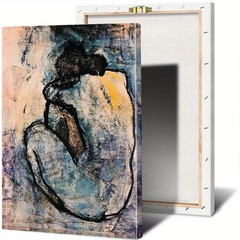 ALMLZL Canvas Wall Art Prints Pablo Picasso Blue Nude Poster Famous Painting …