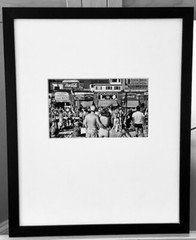 MUSCLE BEACH Master Print (1970s) by Max Yavno ~ Silver Gelatin Photograph