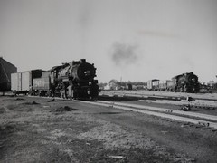547 Locomotive Chicago & Illinois 8×10 Photograph Vtg 50s C&IM Railway Railroad