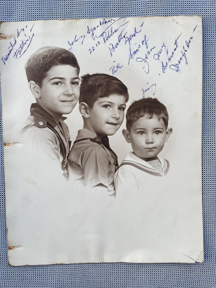 Baltimore Kohn Hochschild Autographed Photo Kids Boy Scouts?