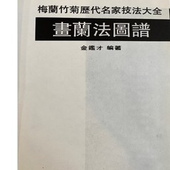 Graphic Methods of Drawing Cymbidium 畫蘭法圖譜 – 1994 Chinese Art Book