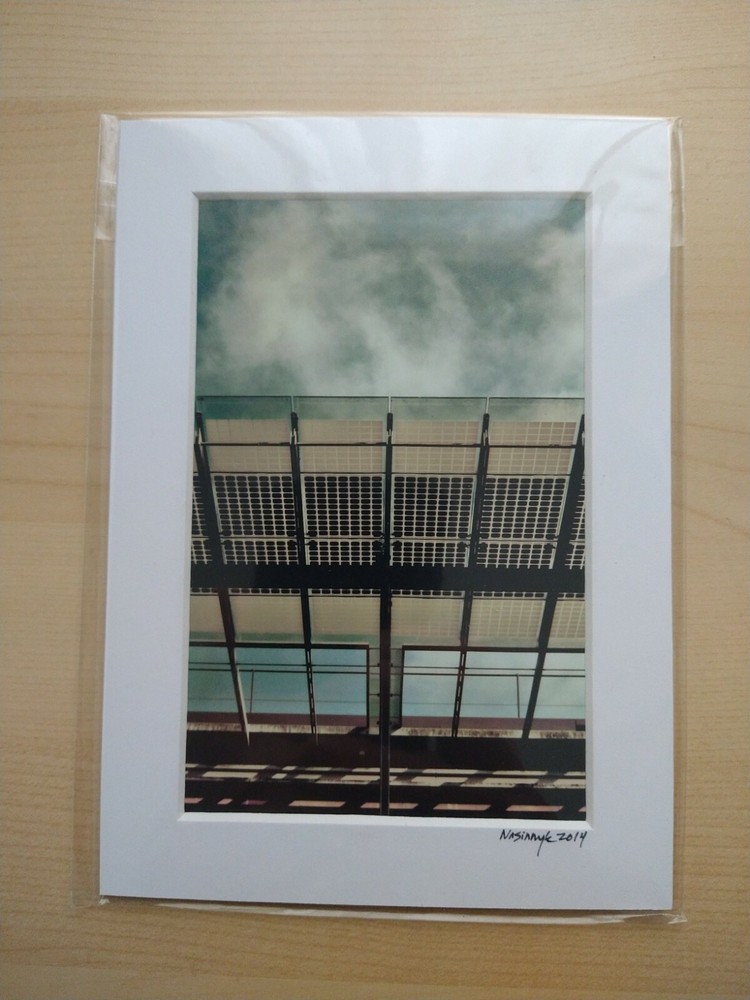 Matted Photo Print San Francisco Science Museum Modern Photography Home Decor