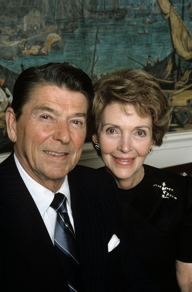 Ronald Reagan 8×10 Photo President Reagan Portrait Vintage White House 40th USA