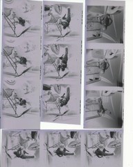 Man w/ Flanders Antique Car R HENDRICKSON Negatives & Photo Contact Sheet R28