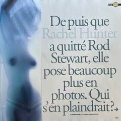 2007 Rachel Hunter 6-Pg 2s Pictorial/Article Orig French Nude 22x30cm Ea. FHM 92