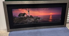 Peter Lik «Guardian of the Cliffs » 1.5M Portland Maine Lighthouse Picture