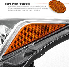 – for 2020 2023 Nissan Versa S/SV Headlight | Halogen Type Headlamp OE Style Chr