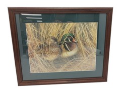 Bruce Langton «Tucked Away Woodics» Signed No 243/200 Print 25.5×20.5 inches