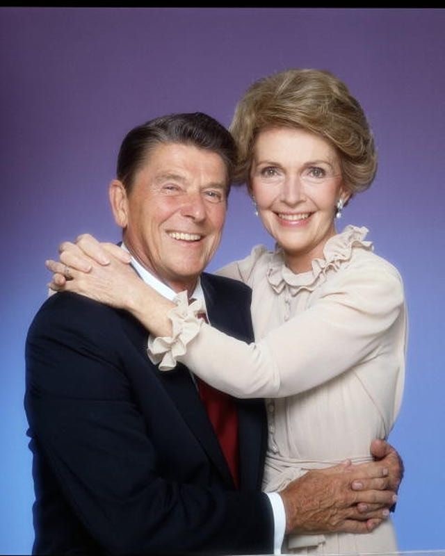 Ronald Reagan 8×10 Photo President Reagan Portrait Vintage White House 40th USA