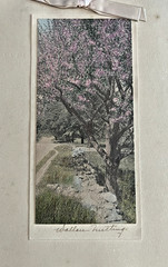 1923 Wallace Nutting Exterior Hand Colored Photo Calendar w/Poem