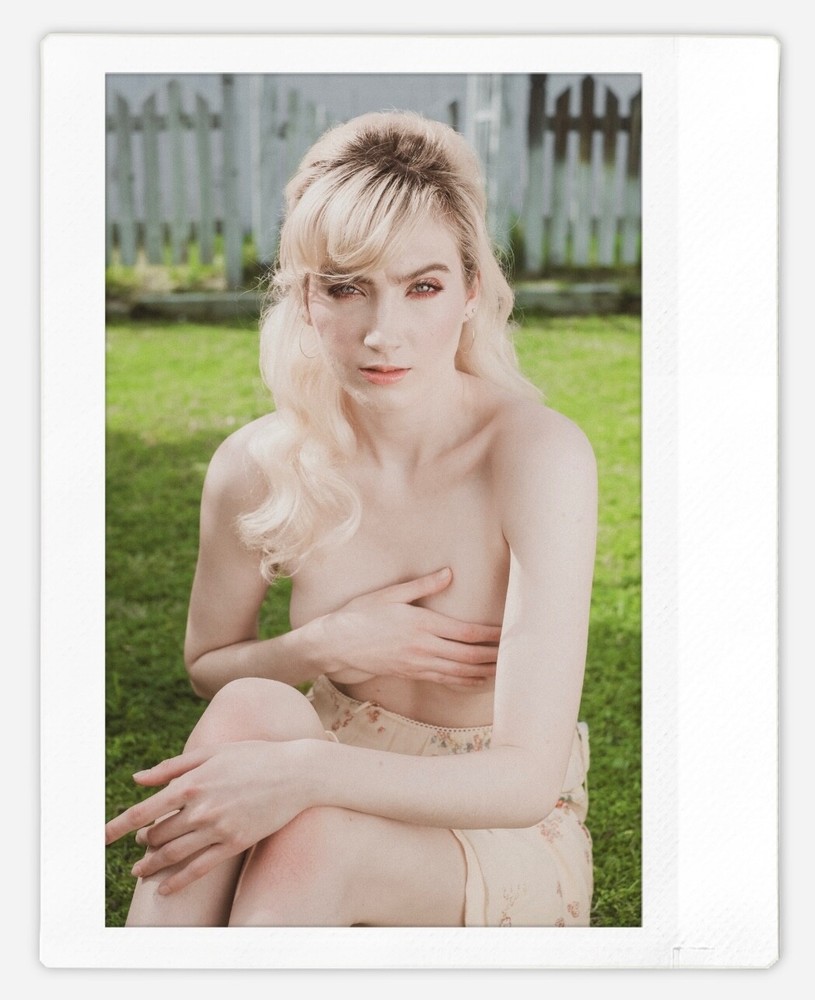 Art model Kailee Instax Wide Instant Film Print