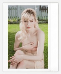 Art model Kailee Instax Wide Instant Film Print