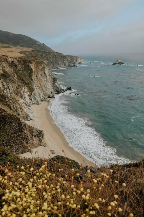 Digital Image Picture Photo Pic Wallpaper Background Sea Of Coastline Aerial