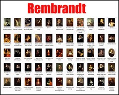 Greatest Painters Of All Time «Rembrandt» Art Photos 8″x10″ / 11″x14″ /16″x20″