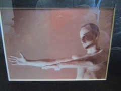 Vintage Gay Interest Real Photo- Framed Nude- Figurative Art ~ 8 1/2 x 10 3/4″