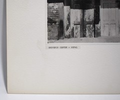 Vintage James W. Howlett Black + White Photograph, ‘Souvenir Center – Nepal’