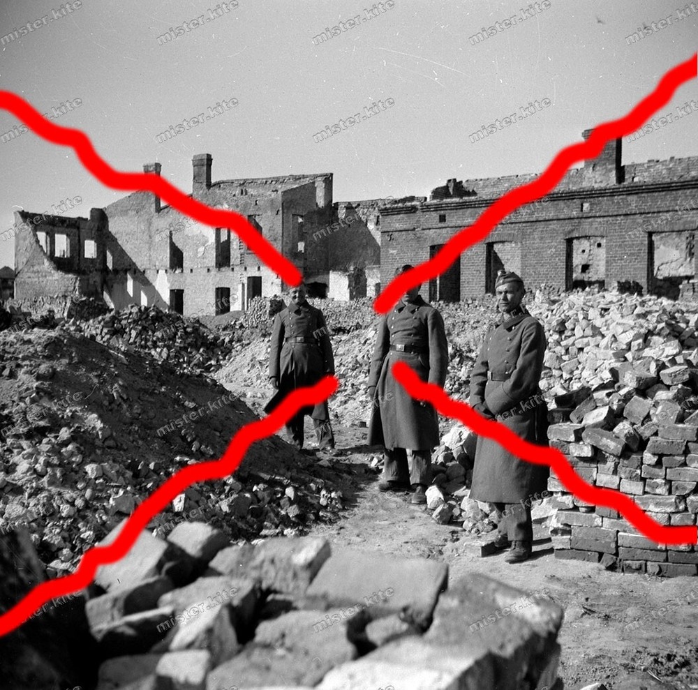 Negative 6×6 -Kamiensk-1939/40-Poland-Wehrmacht-Architecture–13
