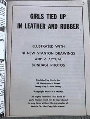 Eric Stanton, Irving Klaw,Girls Tied up in Leather and Rubber — Great Piracy