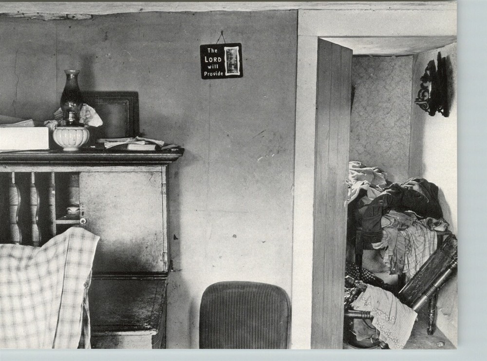 1938 Walker Evans Vintage Americana NY Farmhouse Interior Original Photo Gravure