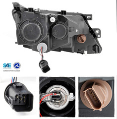 – for 2010-12 Ford Fusion LED Daytime Running Lamp Strip Projector Headlights W/