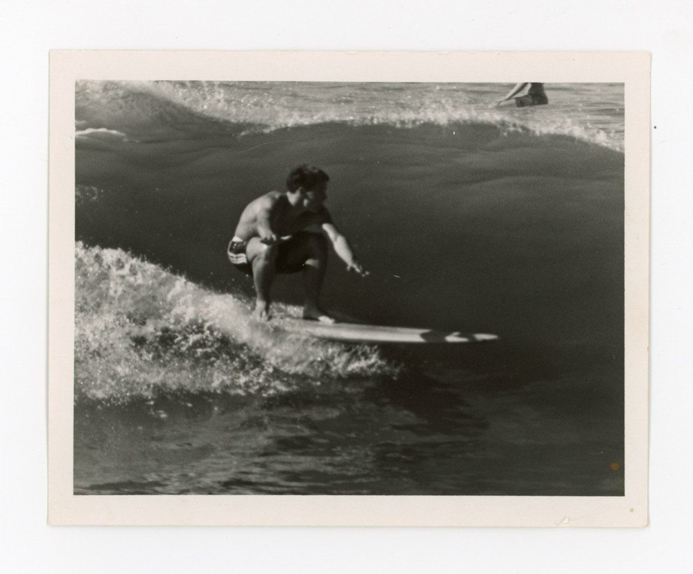 California Surfing Snapshot Photo 1960 Waves Ocean Water SoCal Surfer