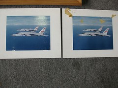 Mixed Lot of 4 Military Photos, 1 with Frame