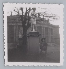 Stuttgart – Statues in Front of Opera House – Old Photo 1940s