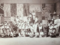 School of Painting 1905 Brussels Old Photography, G.Naroisse