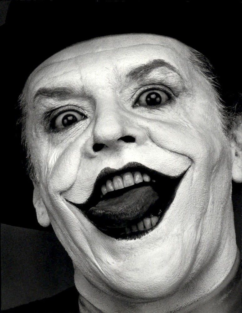 1996 Herb Ritts Jack Nicholson as the Joker Batman II Art Photo Engraving 11