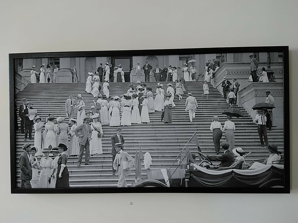 Reproduction – 18×36 Early 20th century photo – Suffragettes, Washington, DC