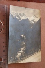 Great old photo – river in the mountains – Bad Reichenhall area? 1925