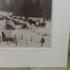 VTG Signed Number184/500 Bill Coleman Photograph AMISH No. 310 January’s Wedding